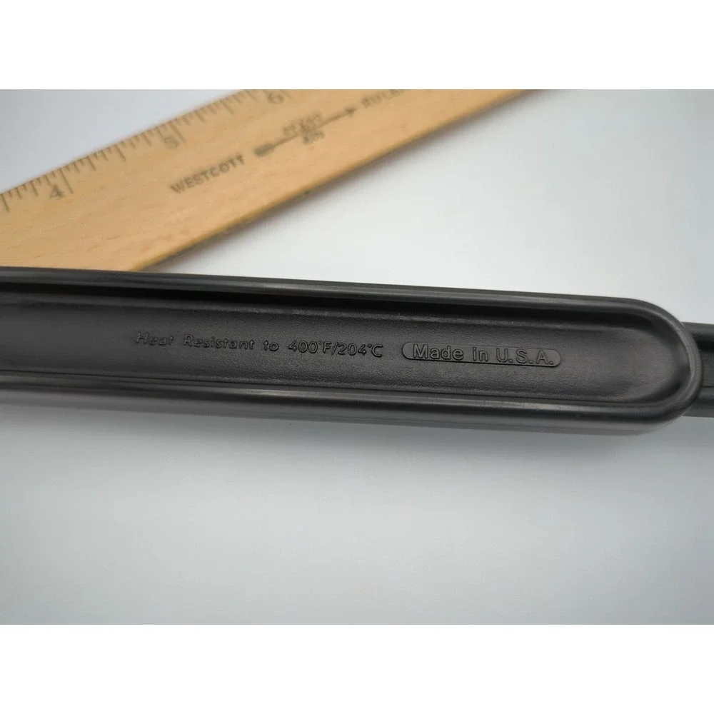 Vtg‎ Farberware Black Nylon Spatula Flipper Heat Resistant 400° F Made In USA